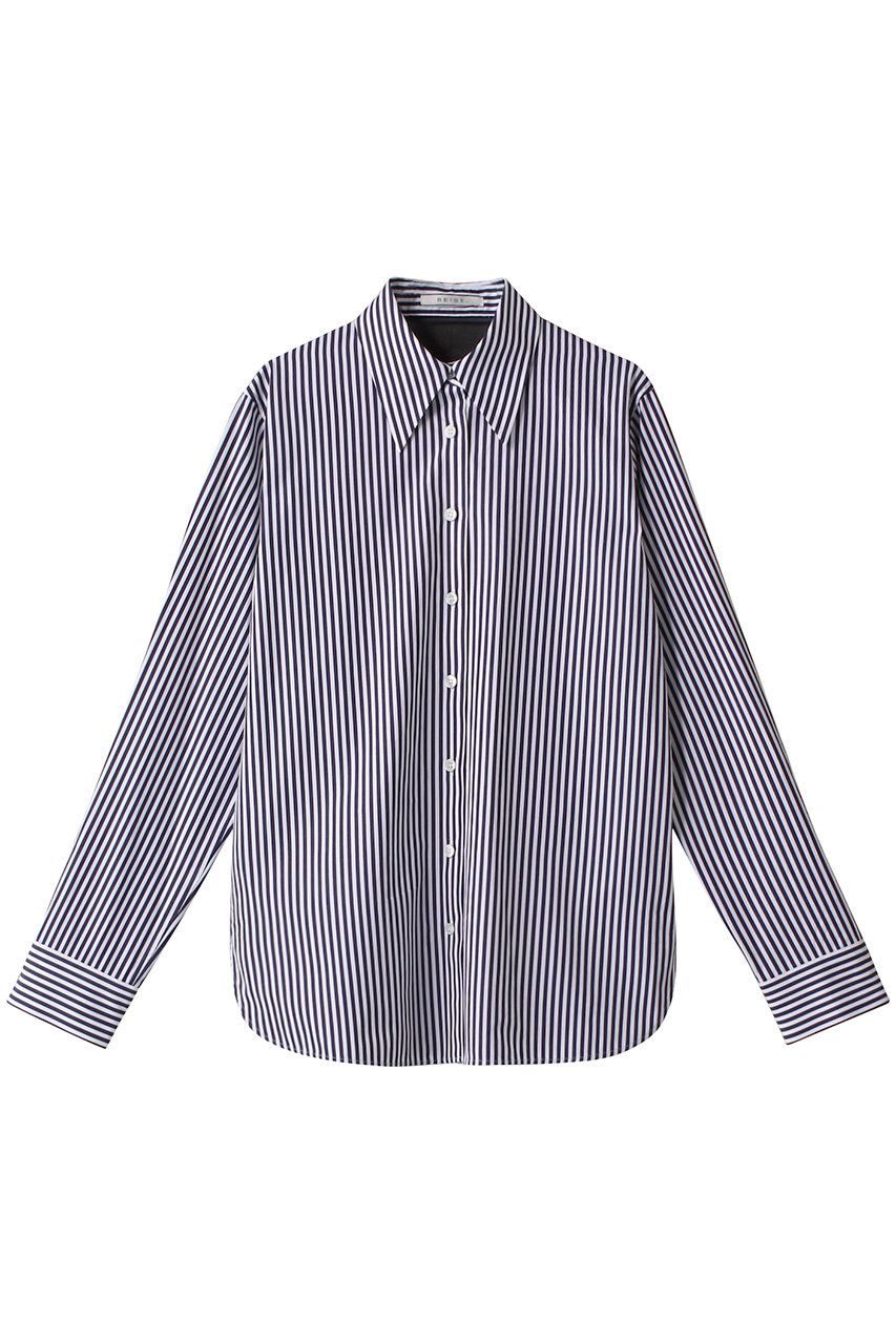 BEIGE, ALBERT(アルベール)/シアーシャツ (Navy St., 4) ベイジ, ELLE SHOP BEIGE, ALBERT(アルベール)/シアーシャツ (Navy St., 4) ベイジ, ELLE SHOP