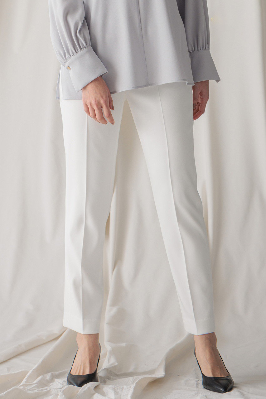 BEIGE，(ベイジ，)｜LUIZA（ルイーザ）/クロップドパンツ/White