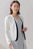 新品未使用　BEIGE, ベイジ　CINDY ダブルカラージャケット　サイズ8 CINDY / ダブルカラージャケット （ノーカラージャケット