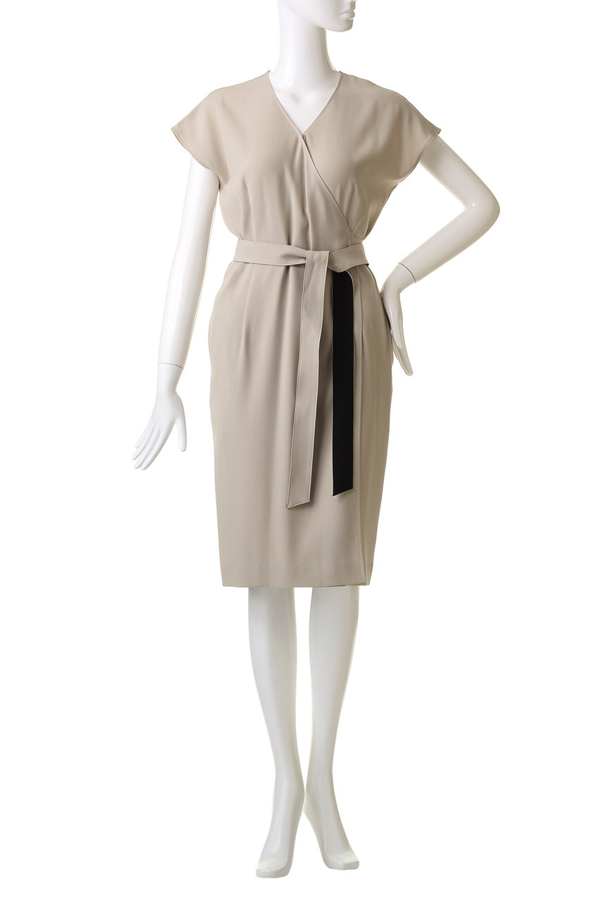 BEIGE, ベイジ 40号【洗える】CINDY ラップワンピース BEIGE,｜【洗える】CINDY / ラップワンピース | Rakuten Fashion