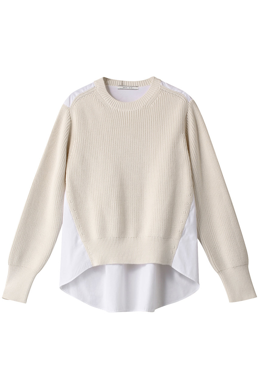 BEIGE，(ベイジ，)｜ROGER（ロジェ）/ニット/Ecru の通販｜ELLESHOP