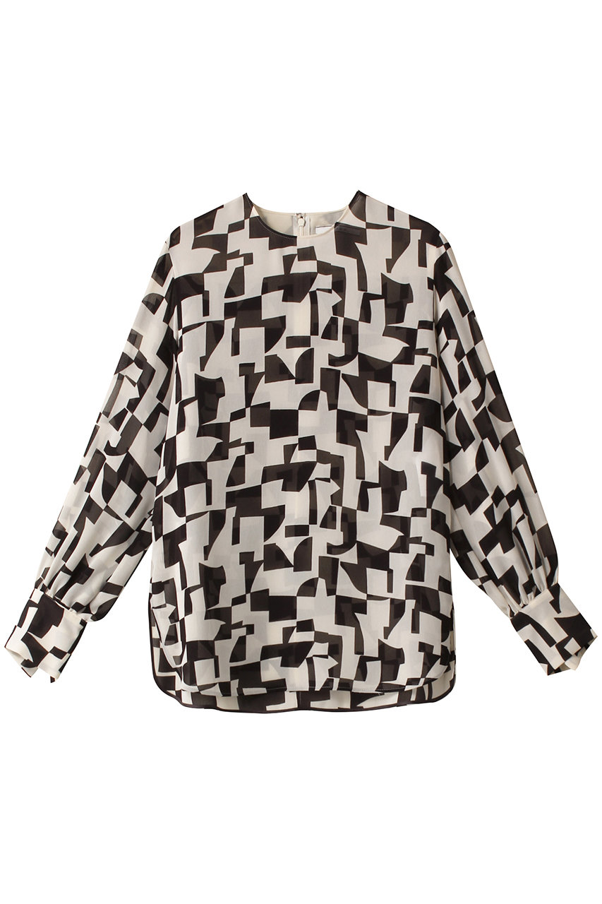 BEIGE, LUCIE(リュシー)/ノーカラーブラウス (Absinthe×Brown, 2) ベイジ, ELLE SHOP BEIGE, LUCIE(リュシー)/ノーカラーブラウス (Absinthe×Brown, 2) ベイジ, ELLE SHOP