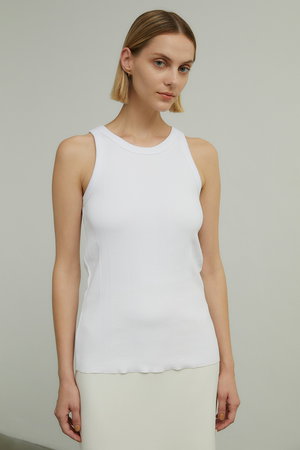 ベイジ，/BEIGE，のCYRILLE（シリル）/リブタンクトップ(110100/110101)