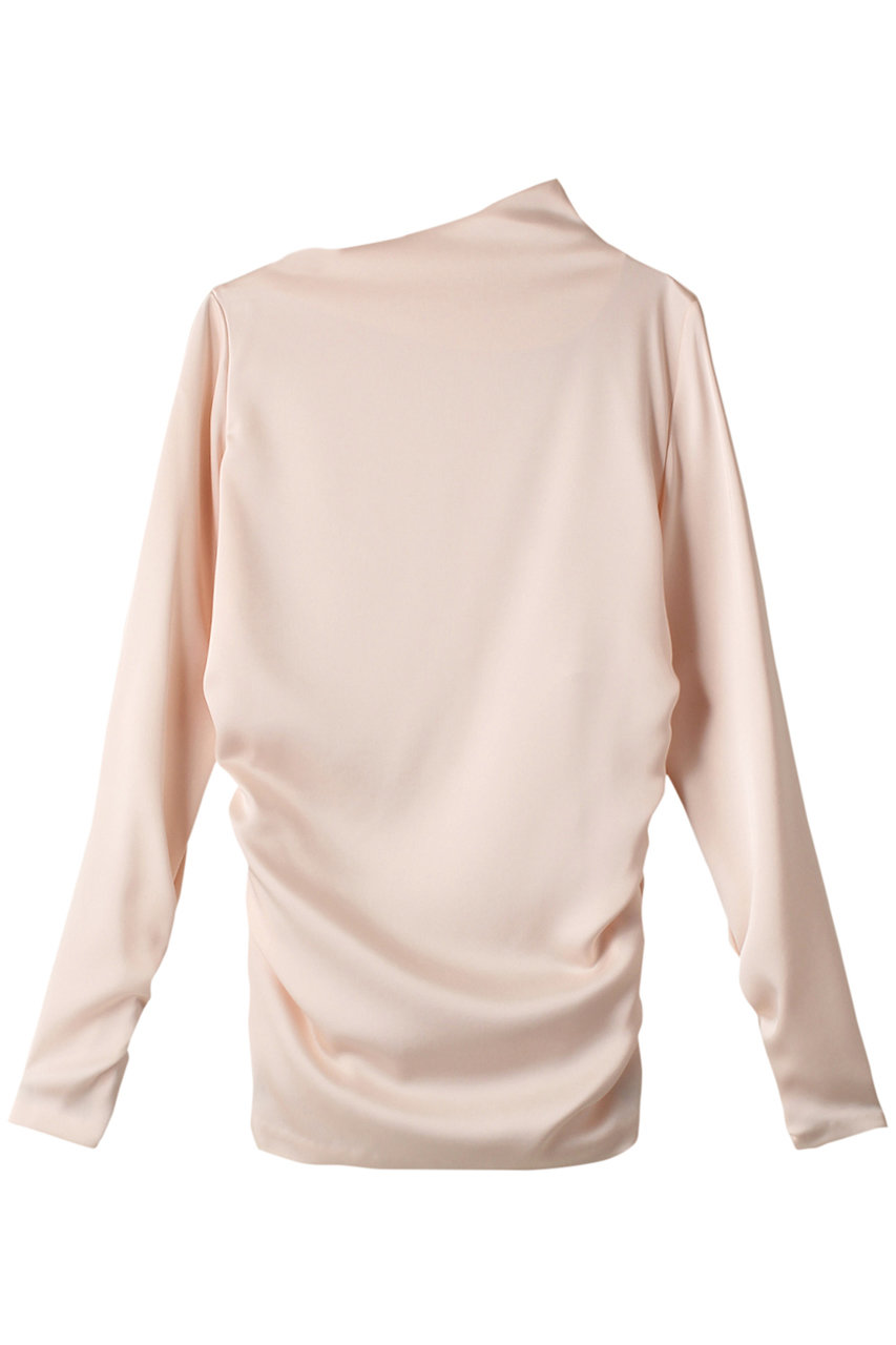 BEIGE, GINETTE(ジネット)/シャーリングブラウス (Nude, 4) ベイジ, ELLE SHOP BEIGE, GINETTE(ジネット)/シャーリングブラウス (Nude, 4) ベイジ, ELLE SHOP