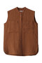 BASILE（バジル）/バンドカラーブラウス ベイジ，/BEIGE， Brown