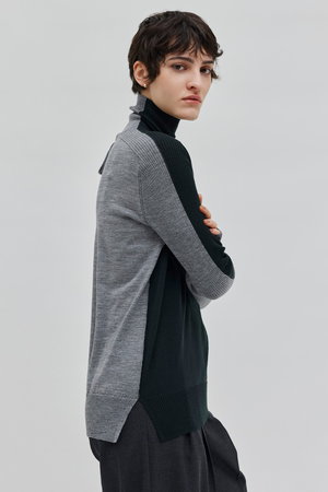 ベイジ，/BEIGE，のLA MONNAIE（ラモネ）/タートルネックニット(110300/110301)