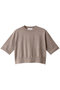 LA MONNAIE（ラモネ）/ショート丈ニット ベイジ，/BEIGE， Lt Taupe