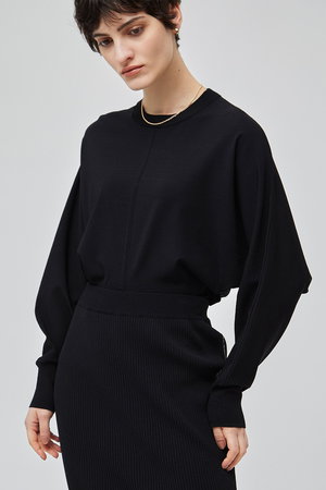 【サエ】BEIGE ベイジ＊ネイビー　ニット サエ】BEIGE ベイジ＊ネイビー ニット セール品】 BEIGE