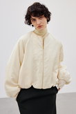 NIQUE（ニケ）/ノーカラーブルゾン