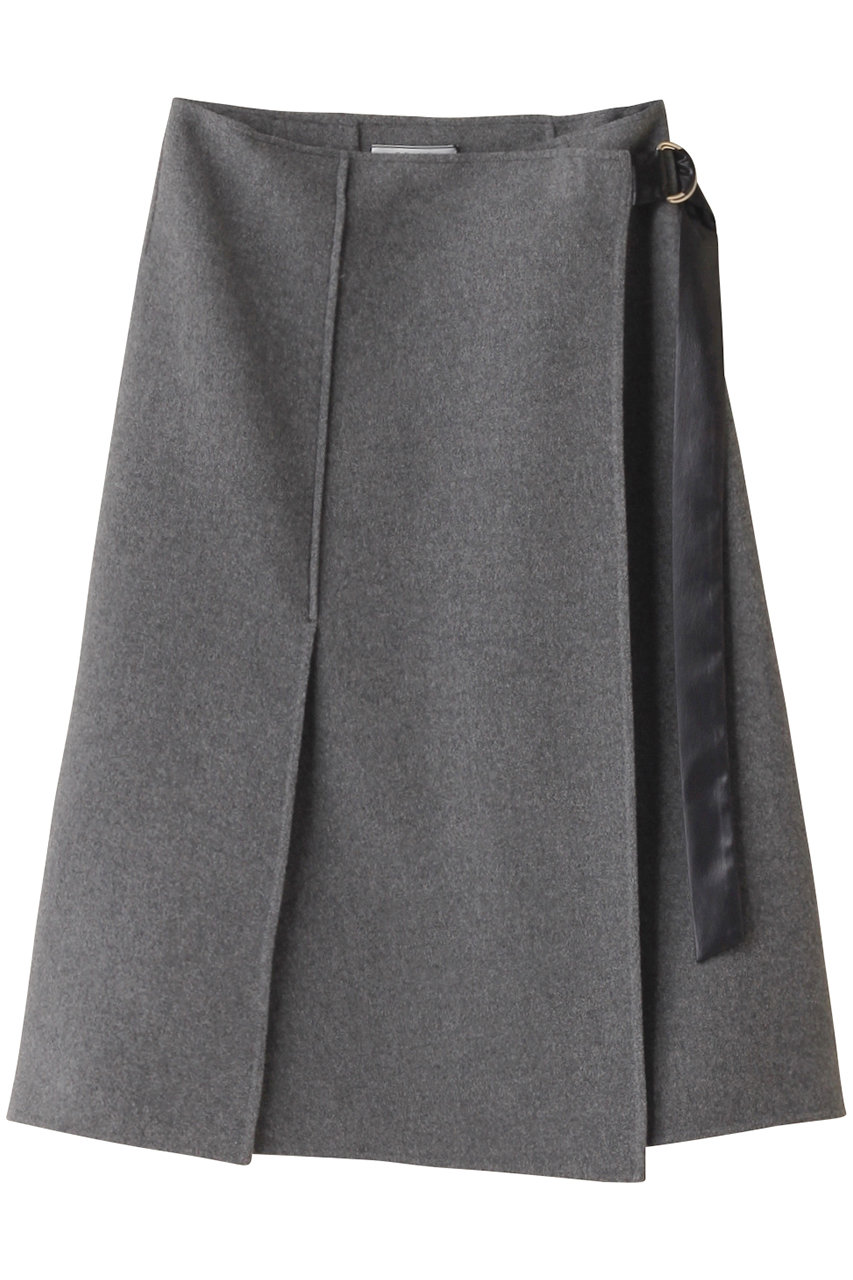BEIGE, GRASSE(グラス)/リバーラップスカート (Md Gray, 4) ベイジ, ELLE SHOP BEIGE, GRASSE(グラス)/リバーラップスカート (Md Gray, 4) ベイジ, ELLE SHOP