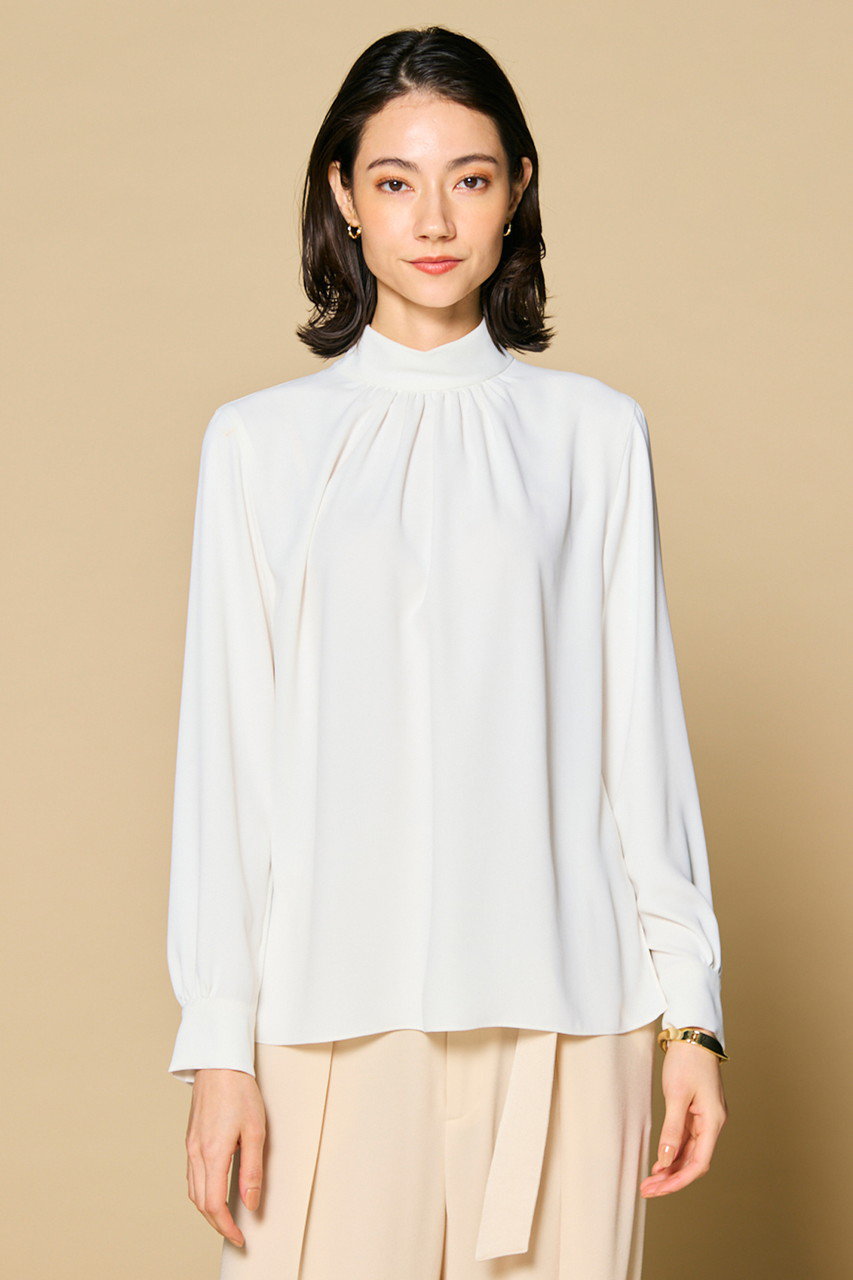 BEIGE，(ベイジ，)｜EVA（エバ）/ブラウス/White の通販｜ELLESHOP