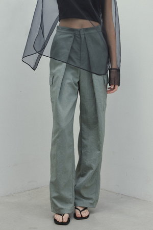 ベイジ，/BEIGE，のACANTHUS （アカンサス）/カーヴィーシルエットカーゴパンツ(110600/110601)