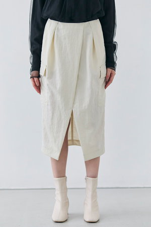ベイジ，/BEIGE，のACANTHUS （アカンサス）/カーゴディティールコクーンスカート(110700/110702)
