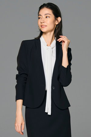 ベイジ，/BEIGE，のLUIZA（ルイーザ）/ノーカラージャケット(110800/110801)