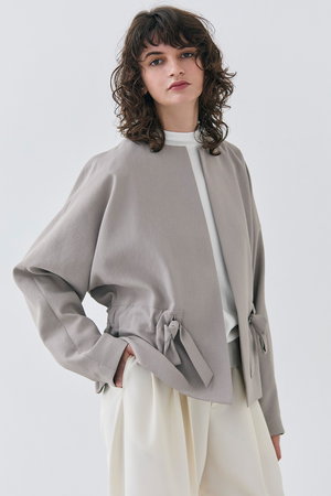 ベイジ，/BEIGE，のPORDIC（ポルディック）/ノーカラードルマンジャケット(110800/110801)