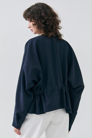 ベイジ，/BEIGE，のPORDIC（ポルディック）/ノーカラードルマンジャケット(110800/110801)