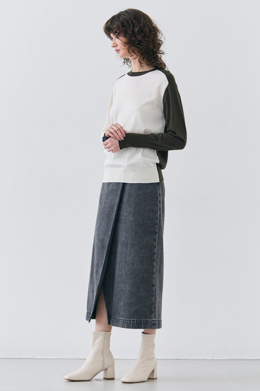 【サエ】BEIGE ベイジ＊ネイビー　ニット ベイジ, BEIGE, 【好評につき追加生産決定！】 NADIA / ニットT