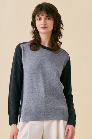 美品　BEIGE，　ベイジ　ウール100％　フーディ　ニット　M　薄手　黒 BEIGE，｜ベイジ，のニット通販｜ELLE SHOP (エル・ショップ