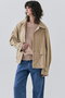 IBERIS（イベリス）/スタンドカラーブルゾン ベイジ，/BEIGE，