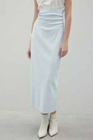 ベイジ，/BEIGE，のLAURA（ロラ）/ Iラインリブスカート(110700/110703)