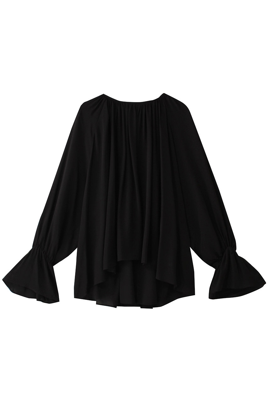 BEIGE, MUSCARI(ムスカリ)/ソフトシルクキャンディースリーブブラウス (Black, 4) ベイジ, ELLE SHOP BEIGE, MUSCARI(ムスカリ)/ソフトシルクキャンディースリーブブラウス (Black, 4) ベイジ, ELLE SHOP