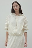 BEIGE, ベイジ　GAURA シアーパーカーブルゾン　2 ベイジ, BEIGE, 【洗える・Precious 4月号掲載】GAURA / シアー
