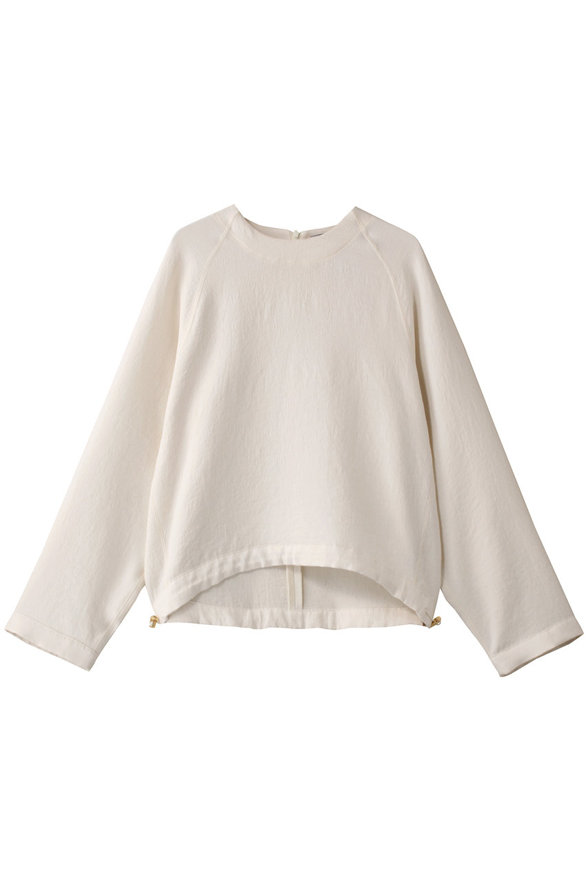 BEIGE, BROOM(ブルーム)/スウェット風プルオーバードローストリングトップス (Ecru, 4) ベイジ, ELLE SHOP BEIGE, BROOM(ブルーム)/スウェット風プルオーバードローストリングトップス (Ecru, 4) ベイジ, ELLE SHOP