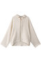 BROOM（ブルーム）/スウェット風オーバーサイズドローストリングパーカー ベイジ，/BEIGE， Ecru