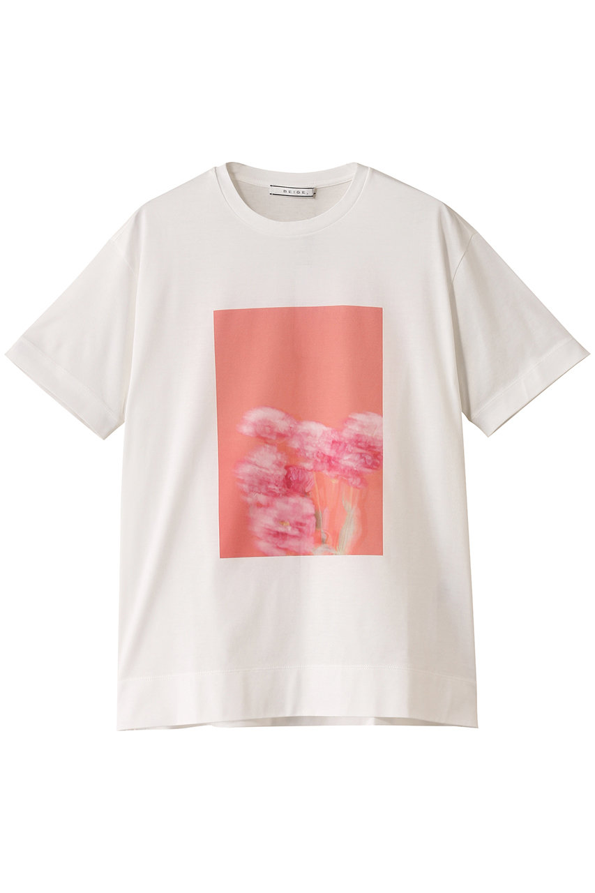 BEIGE, PENTAS(ペンタス)/オリジナルフォトプリントTシャツ (Turkish bellflower, 4) ベイジ, ELLE SHOP BEIGE, PENTAS(ペンタス)/オリジナルフォトプリントTシャツ (Turkish bellflower, 4) ベイジ, ELLE SHOP
