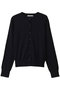 NADIA（ナディア）/バックオーガンジークルーネックカーディガン ベイジ，/BEIGE， Navy
