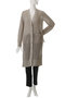 OPTICAL（オプティカル）/ペーパーヤーンVネックロングカーディガン ベイジ，/BEIGE，