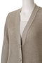 OPTICAL（オプティカル）/ペーパーヤーンVネックロングカーディガン ベイジ，/BEIGE，