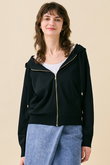 MONSTERA（モンステラ）/フーデットニット（ウォッシャブル対応）