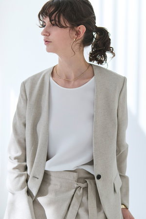 安価 ワタナベ BEIGE，｜ベイジ，のジャケット（ジャケット）通販｜ELLE SHOP ジャケット・アウター