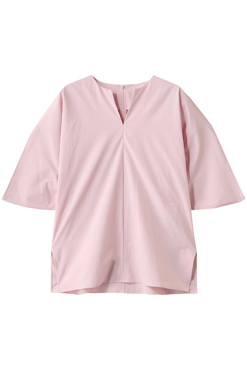 BEIGE, YANN(ヤン)/Vスリットプルオーバーブラウス (Pink, 4) ベイジ, ELLE SHOP BEIGE, YANN(ヤン)/Vスリットプルオーバーブラウス (Pink, 4) ベイジ, ELLE SHOP