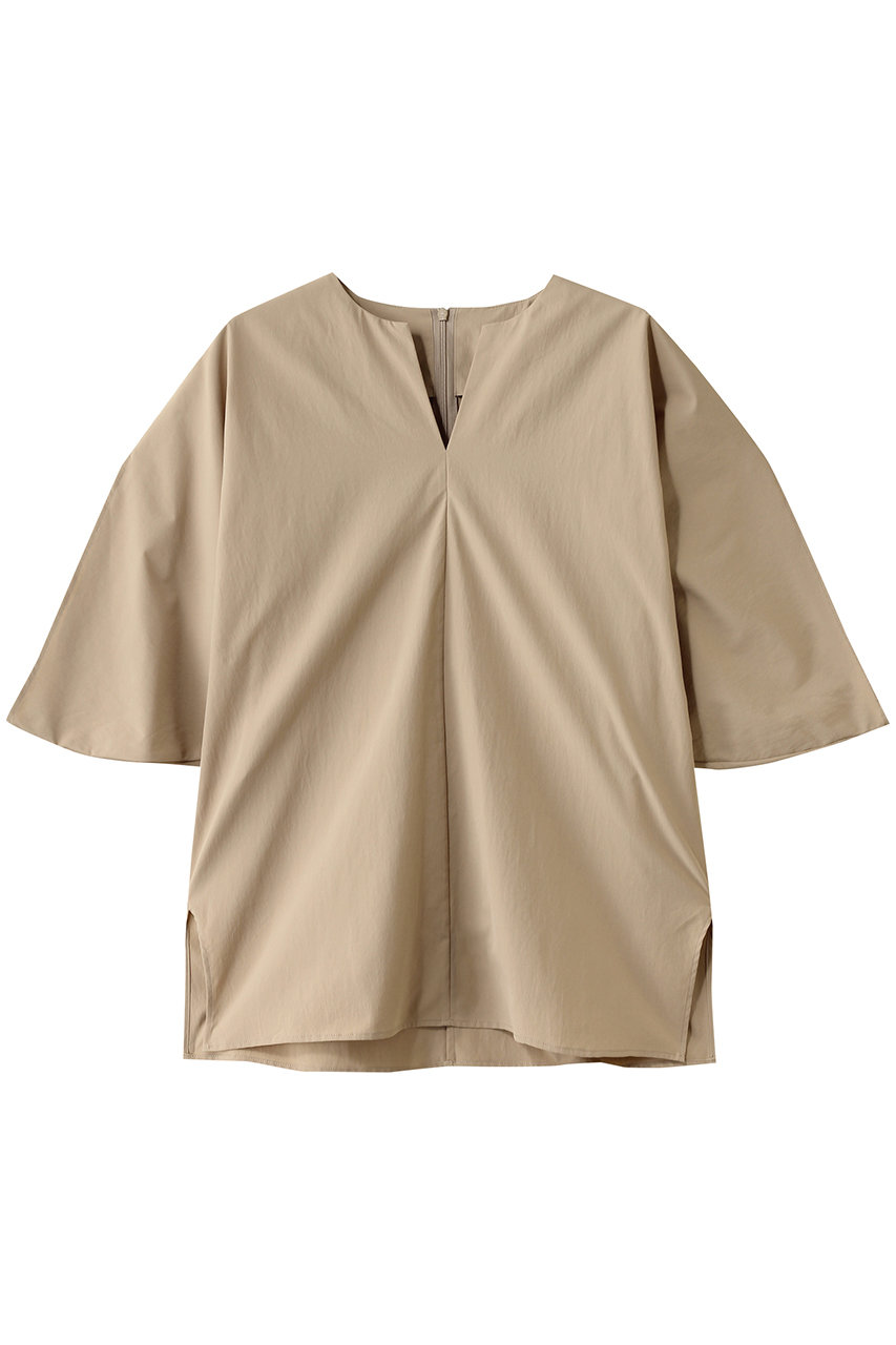 BEIGE, YANN(ヤン)/Vスリットプルオーバーブラウス (Beige, 4) ベイジ, ELLE SHOP BEIGE, YANN(ヤン)/Vスリットプルオーバーブラウス (Beige, 4) ベイジ, ELLE SHOP