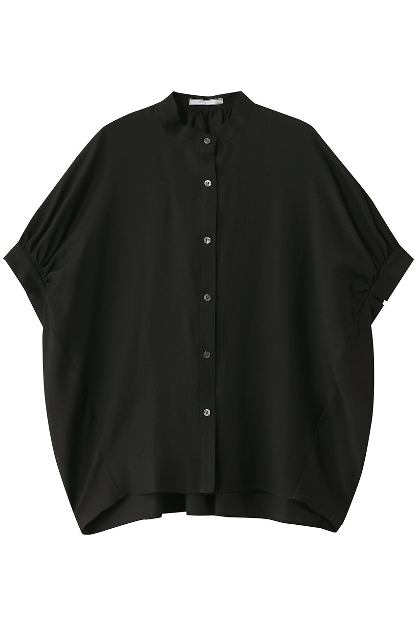 ベイジ，/BEIGE，のAMARYLLIS（アマリリス）/シアーパフオーバーサイズブラウス(Black/BLCWGM0503)