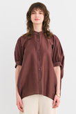 AMARYLLIS（アマリリス）/シアーパフオーバーサイズブラウス