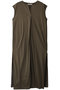 MELISSA（メリッサ）/バックシフォンスキッパーロングワンピース ベイジ，/BEIGE， Khaki