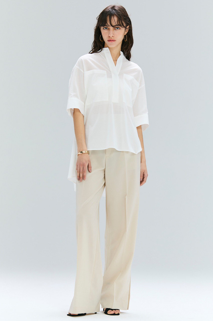 BEIGE，(ベイジ，)｜BAC / コットンビックポケットスタンドカラー