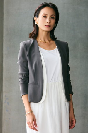 ベイジ，/BEIGE，のCINDY（シンディ）/ダブルカラージャケット(110800/110801)