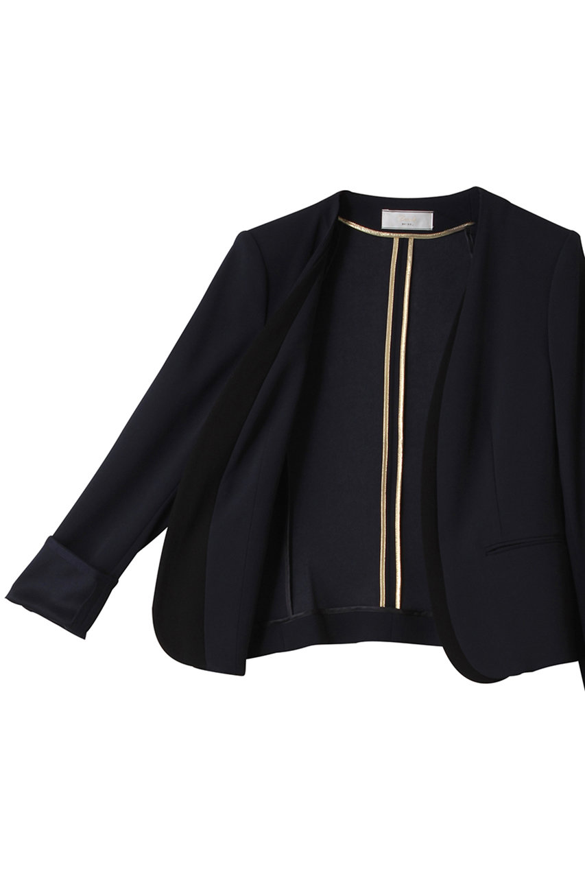 BEIGE，(ベイジ，)｜CINDY（シンディ）/ダブルカラージャケット/C.Gray