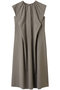 BATEAU（バトー）/フレンチスリーブAラインタックワンピース ベイジ，/BEIGE， Taupe