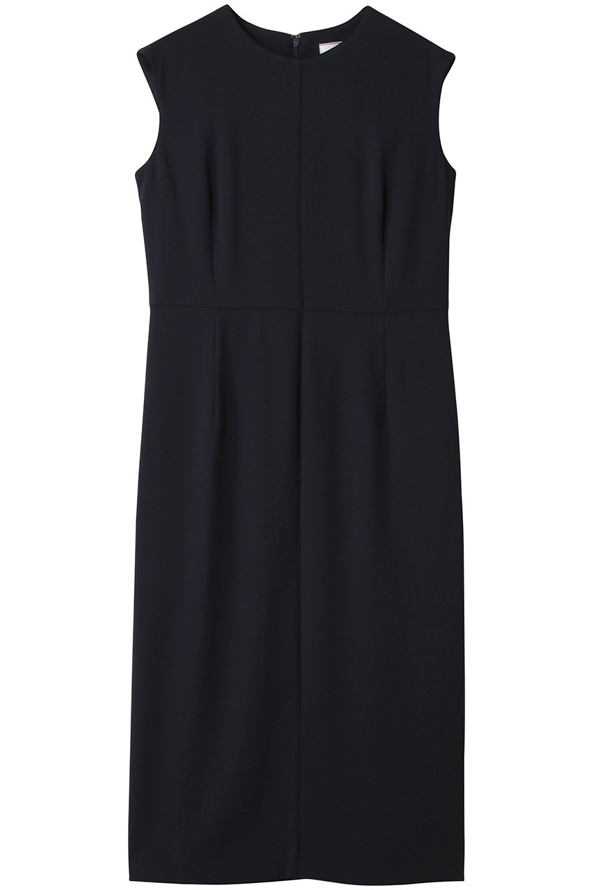 ベイジ，/BEIGE，のCINDY（シンディ）/クルーネックノースリーブワンピース(Navy x Black/OPCWGA0715)