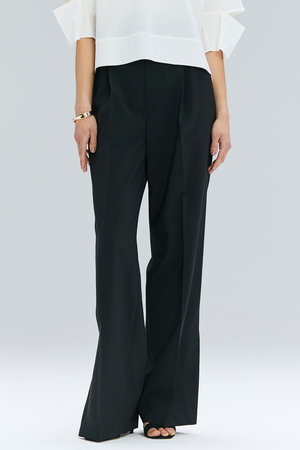 ベイジ，/BEIGE，のBATEAU（バトー）/イージーウエストサイドスリットタックパンツ(110600/110601)