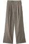 BATEAU（バトー）/イージーウエストサイドスリットタックパンツ ベイジ，/BEIGE， Taupe