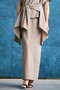 BATEAU（バトー）/イージーウエストIラインロングスカート ベイジ，/BEIGE，