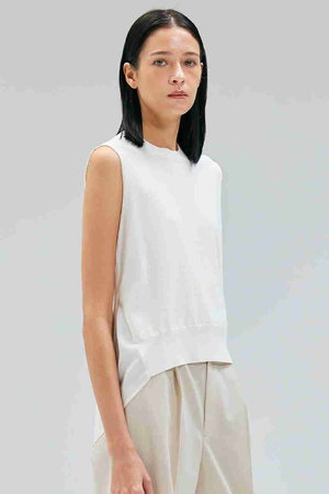 ベイジ，/BEIGE，のVALOIS（ヴァロア）/バックシフォンレイヤードニット(110300/110301)