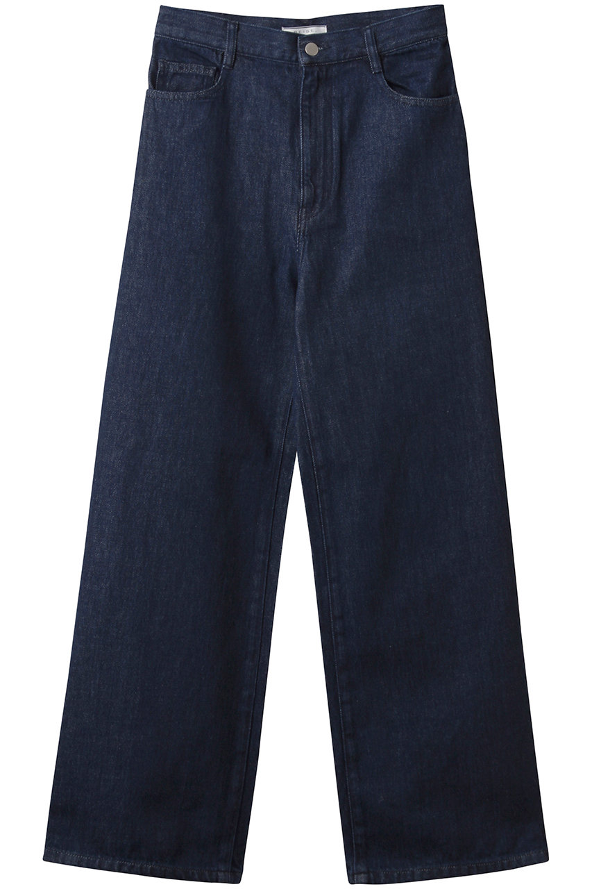 ベイジ，/BEIGE，のNAVIGLIO（ナヴィリオ）/フルレングスデニムバギーパンツ(Indigo/PRCWGA0004)