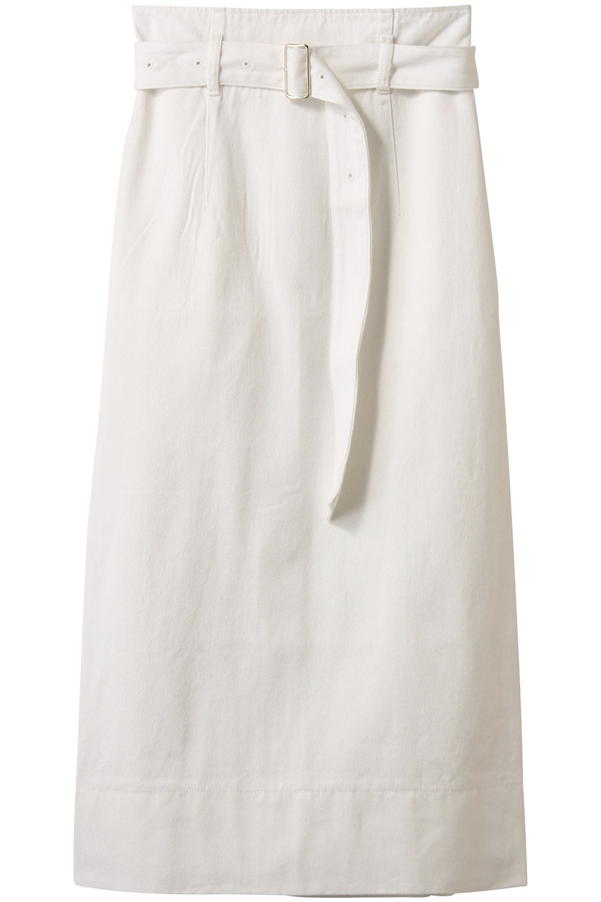 BEIGE, NAVIGLIO(ナヴィリオ)/ベルト付きハイウエストデニムスカート (White, 4) ベイジ, ELLE SHOP BEIGE, NAVIGLIO(ナヴィリオ)/ベルト付きハイウエストデニムスカート (White, 4) ベイジ, ELLE SHOP
